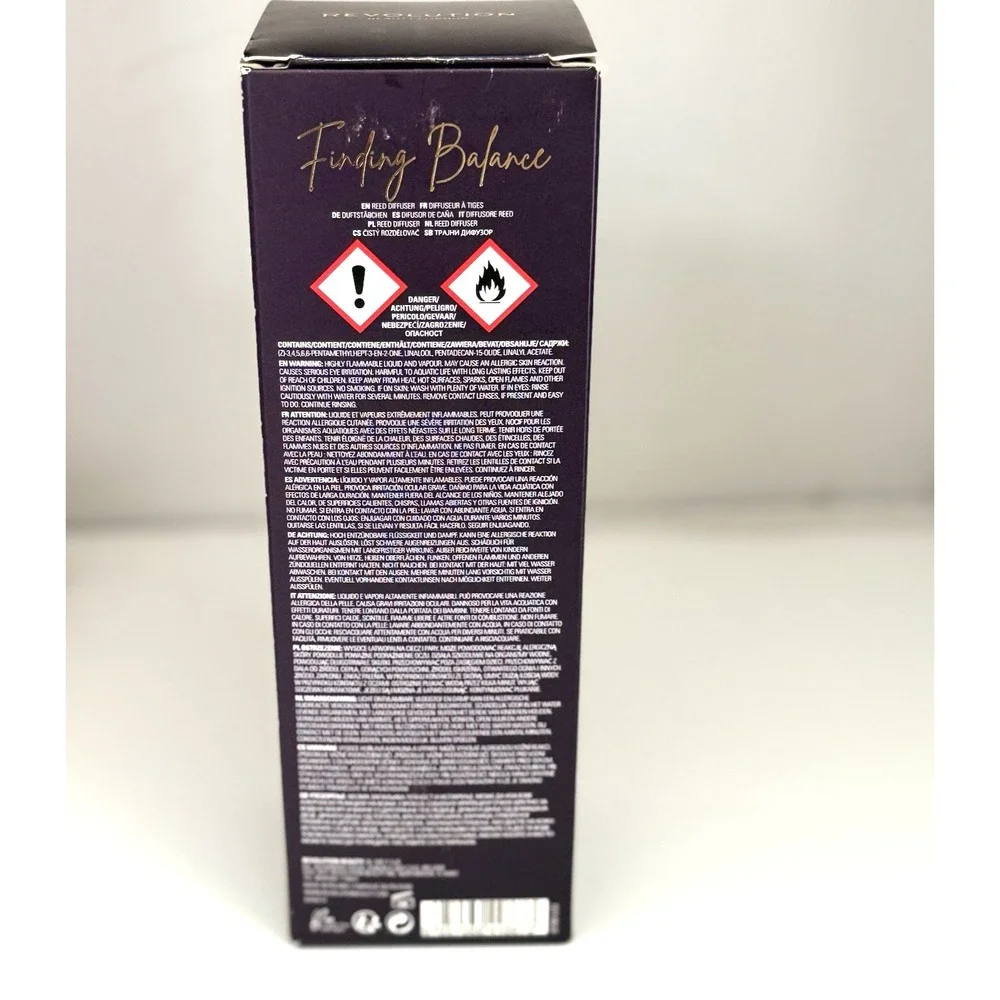 Revolution Beauty London Reed Diffuser Finding Balance Citrus & Floral 3.38 oz‎